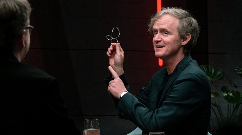 Der „Gute Unterhaltung“-Moderator: Pierre M. Krause – Bild: SWR/​Bettina Müller