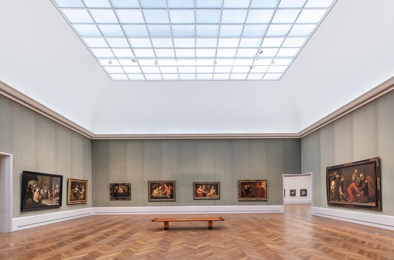 Gemäldegalerie Berlin, Innenansicht – Bild: SWR, Staatliche Museen zu Berlin /​ ZDF und SWR, Staatliche Museen zu Berlin, David von Becker