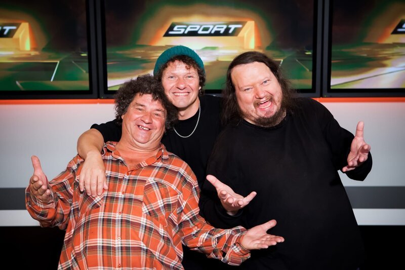 v.li.: Uwe Ludolf, Manfred „Manni“ Ludolf, Peter Ludolf – Bild: SPORT1 /​ Nadine Rupp /​ Ruppografie – Nadine Rupp