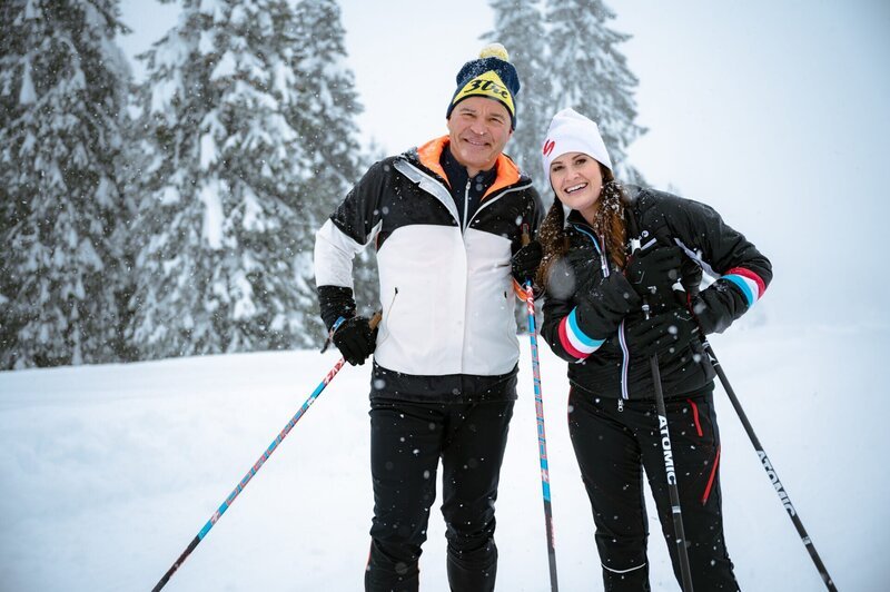 Conny Buergler und Marc Girardelli – Bild: Sebastian Marko