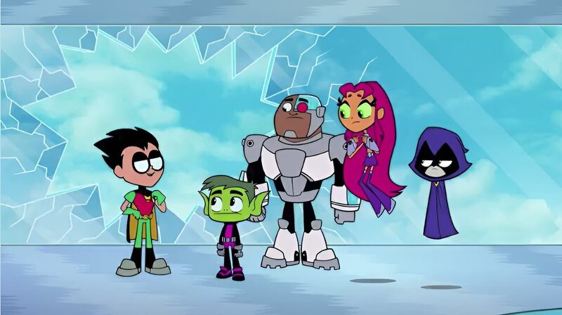 Robin, Beast Boy, Cyborg, Starfire, Raven – Bild: The Cartoon Network, Inc.