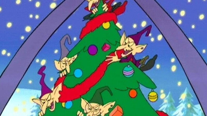 Die Trolle richten in der Werkstatt des Weihnachtsmanns ein Werk der Zerstörung an. – Bild: SUPER RTL