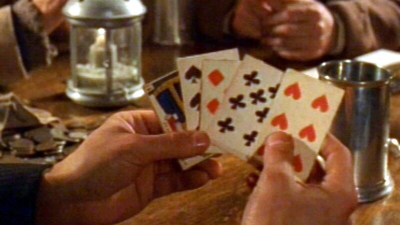 Robert Adwards spielt mit gezinkten Karten. Ob seine Mitspieler das Falschspiel entdecken … – Bild: c/​RTL II