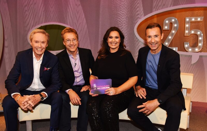 Peter Kraus, Max Müller, Barbara Karlich, Kai Pflaume, – Bild: ORF