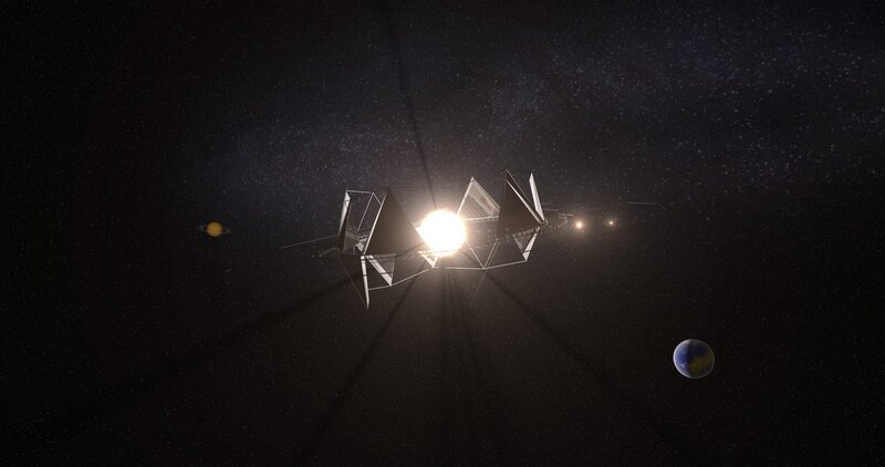 A hypothetic alien megastructure (Dyson swarm, or Dyson sphere) around the KIC 8462852 (Tabby’s Star) located in the constellation Cygnus, 1,470 light-years from Earth. Illustration, 3D rendering. – Bild: Droneandy/Shutterstock A hypothetic alien megastructure (Dyson swarm, or Dyson sphere) around the KIC 8462852 (Tabby’s Star) located in the constellation Cygnus, 1,470 light-years from Earth. Illustration, 3D rendering. – Bild: Droneandy/Shutterstock