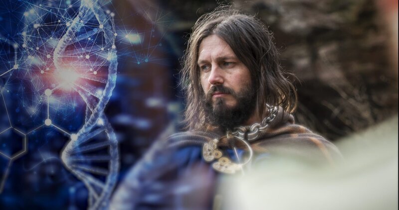 Genetikforschung soll dabei helfen, herauszufinden, wie genau der „Rosemarkie-Mann“ starb – und wer ihn getötet hat. – Bild: AdobeStock_311300857 (Helix)