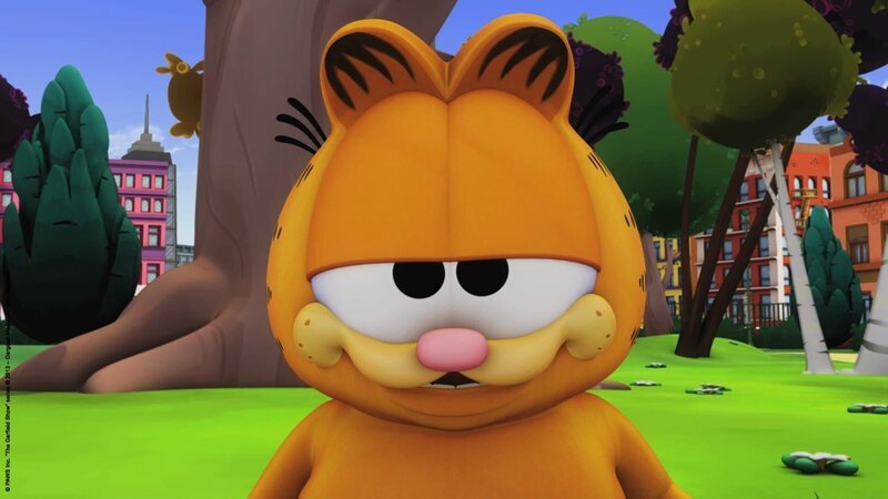Garfield unter dem Eulenbaum – Bild: HR/​Dargaud Media/​MediaToon/​Paws Inc./​France 3