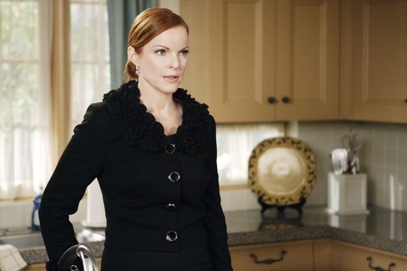 Bree (Marcia Cross) lässt sich Krankenhaus bezüglich der Beschneidung von Benjamin beraten. Dort erfährt sie allerdings, dass Orson an jedes Krankenhaus in der Nähe einen Brief geschickt hat, in dem er alle Ärzte dazu auffordert, die Operation abzulehnen. Bree ist entsetzt … – Bild: American Broadcasting Companies, Inc.