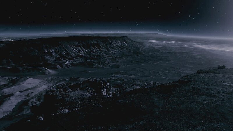 Merkur ist der nächste Planet zur Sonne – eine harte Welt, die Sonneneruptionen, Meteoriten und Strahlungen standhalten muss. – Bild: Discovery
