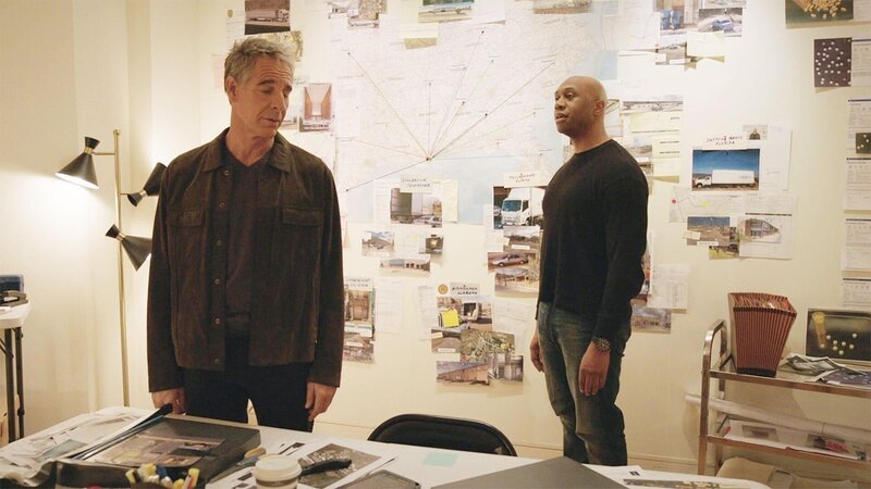 Scott Bakula (Dwayne Pride), Derek Webster (Raymond Isler) – Bild: PLURIMEDIA (CBS Broadcasting Inc.)
