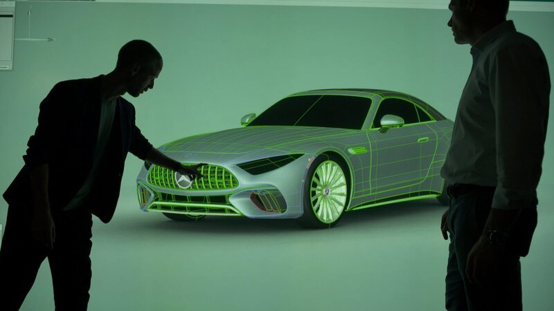 Ein Blick hinter die Kulissen des geheimen Designprozesses des Mercedes-AMG. – Bild: WeltN24 GmbH/Axel Springer Deutschland GmbH Ein Blick hinter die Kulissen des geheimen Designprozesses des Mercedes-AMG. – Bild: WeltN24 GmbH/Axel Springer Deutschland GmbH
