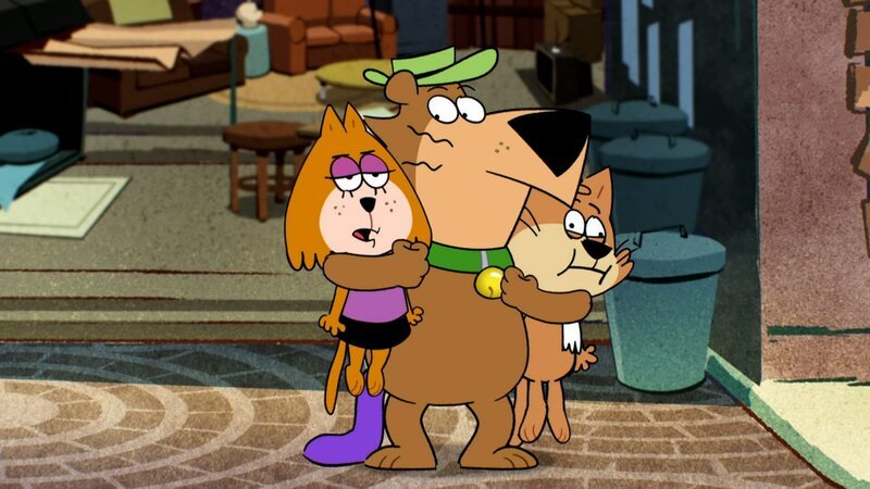 v.li.: Brain, Yogi Bear, Fancy-Fancy – Bild: Warner Brothers