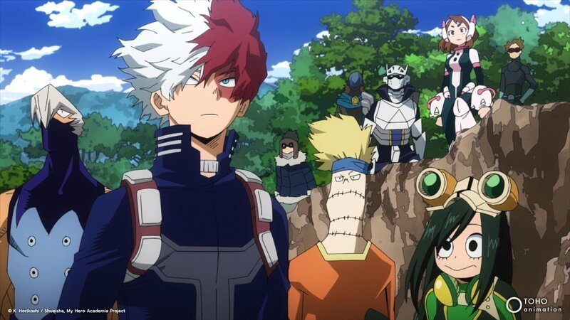 Bild: K. Horikoshi /​ Shueisha, My Hero Academia Project