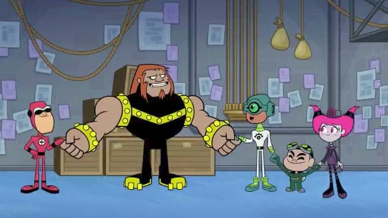 v.li.: Billy Numerous, Mammoth, See-More, Gizmo, Jinx – Bild: The Cartoon Network, Inc.