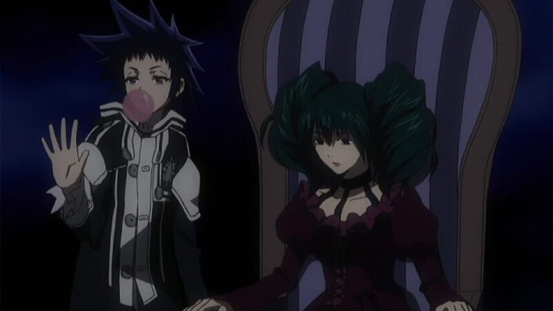 L-R: Road Kamelot und Lenalee – Bild: KATSURA HOSHINO/​SHUEISHA,TV TOKYO,DENTSU,TMS