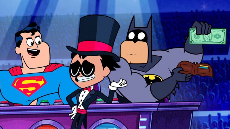 v.li.: Superman, Robin, Batman – Bild: The Cartoon Network, Inc.