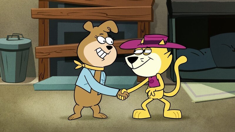 v.li.: Cindy Bear, Top Cat – Bild: Warner Bros. Animation