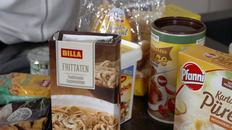 Convenience Produkte. – Bild: ORF/​d5 productions