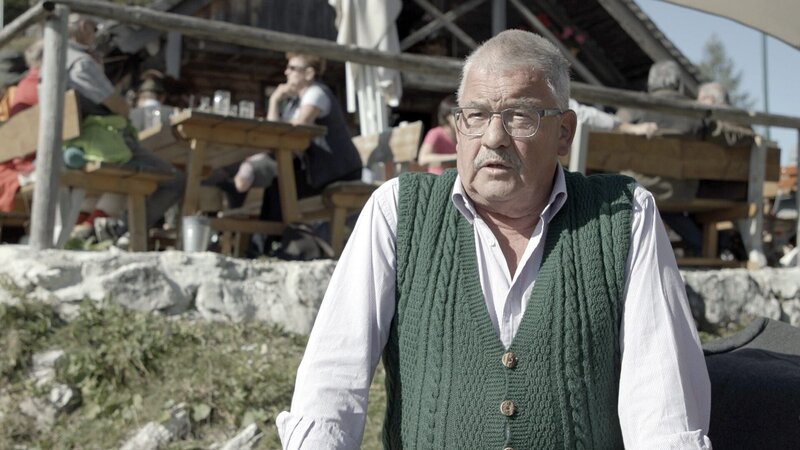 Alois Sonnleitner – Pensionierter Lederhosenmacher auf der Katrin. – Bild: ORF/​Clever Contents