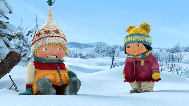 Kiki spürt, dass Sami etwas im Schilde führt. – Bild: KiKA/​carpediem Film & TV Inc.
