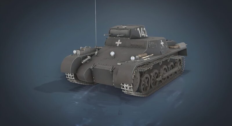 First German light tank – Bild: INA