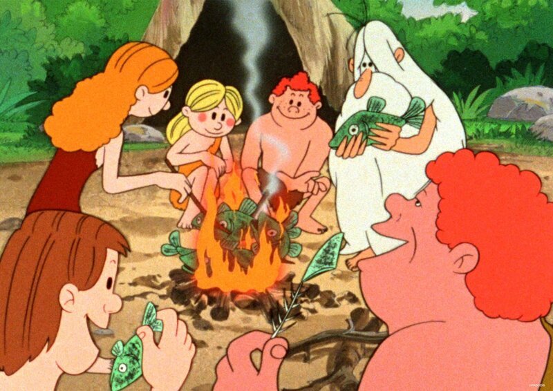 Mit der Erfindung von Werkzeugen beginnt auch der Tauschhandel unter den Homo Sapiens. – Bild: OneGate Media