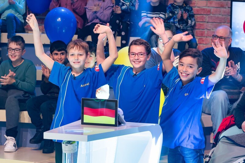 Das Rateteam aus Hamm/​Deutschland ist in bester Stimmung. – Bild: Ralf Wilschewski