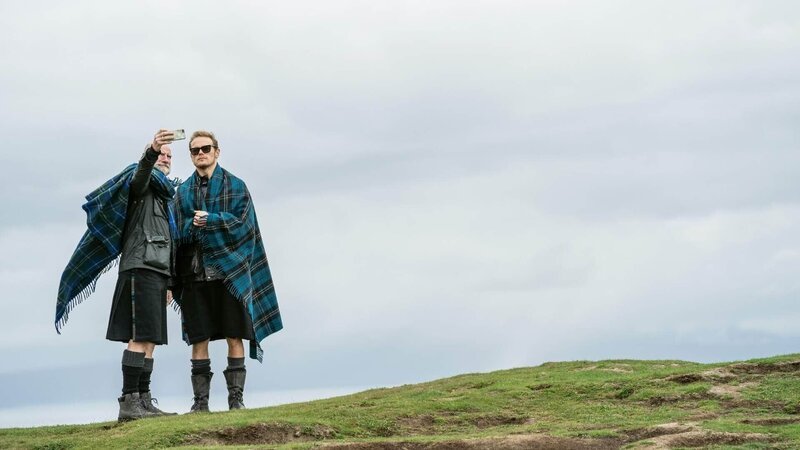 Graham McTavish und Sam Heughan. – Bild: Starz Entertainment
