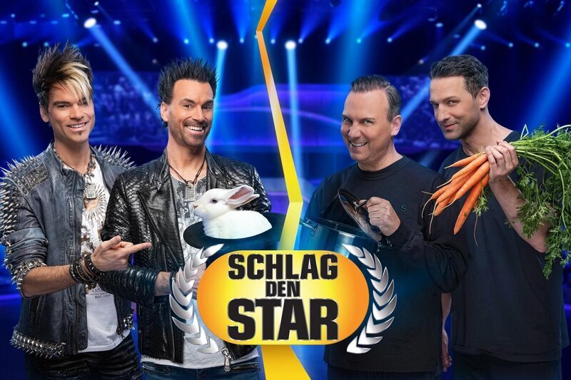 Ehrlich Brothers; Tim Raue; Alexander Kumptner – Bild: ProSieben /​ Steffen Z. Wolff