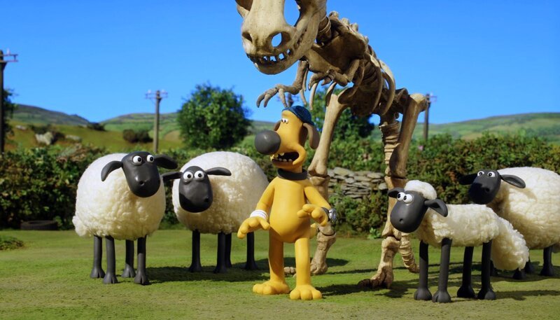 Bitzer ist begeistert: Die größten Knochen der Welt. – Bild: Aardman Animations Ltd./​BR/​WDR