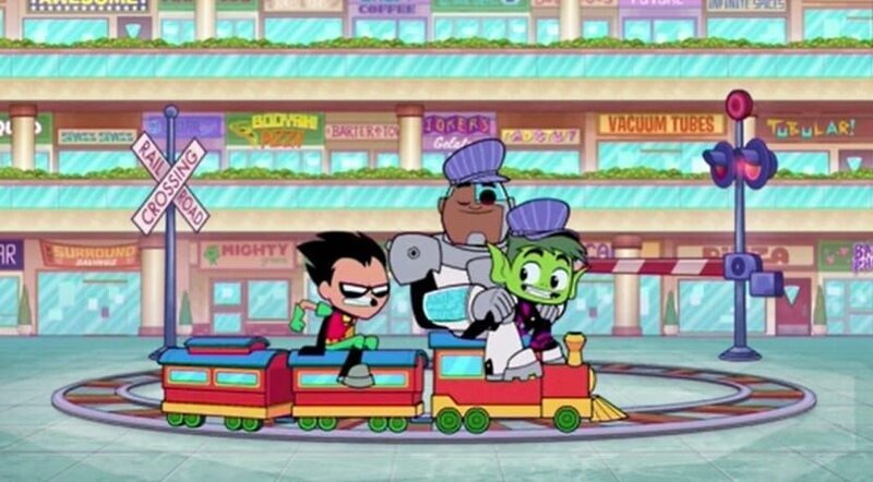 v.li.: Robin, Cyborg, Beast Boy – Bild: The Cartoon Network, Inc.