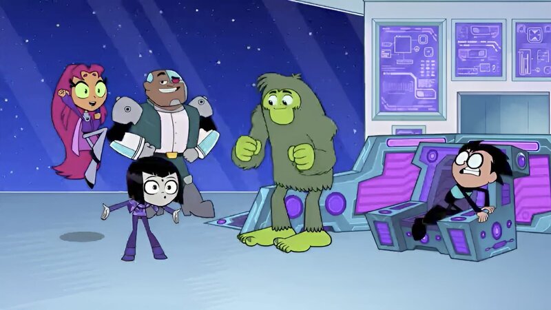 Starfire, Raven, Cyborg, Beast Boy, Robin – Bild: The Cartoon Network, Inc.