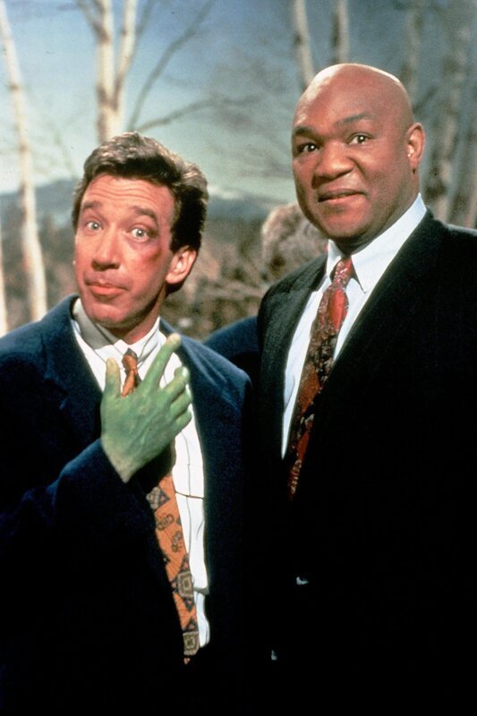 Tim Taylor (Tim Allen, li.) und George Foreman (spielt sich selbst) – Bild: Disney Channel