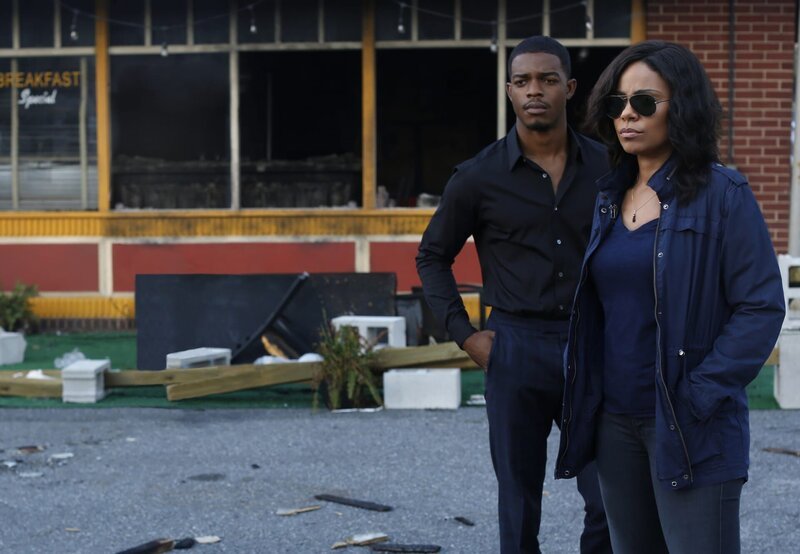 Preston Terry (Stephan James, l.); Ashe Akino (Sanaa Lathan, r.) – Bild: Fox and its related entities