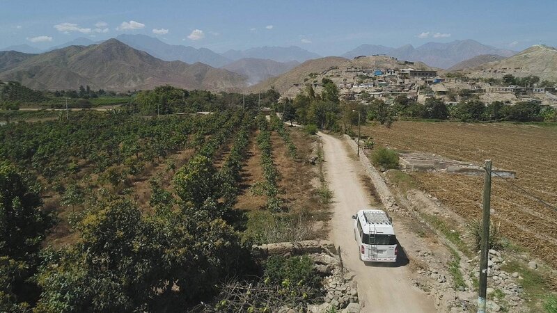 Van, Mystery Cone, Peru. Die Verwendung des sendungsbezogenen Materials ist nur mit dem Hinweis und Verlinkung auf RTL+ gestattet. – Bild: RTL/​ © Wag TV