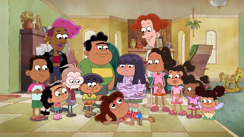 SCOOTER, CHACHA, LITA, GORDITA, NACHITO, BIG NACHO, TATER, LOTLOT, COUSIN BUD, TABI, TERE, TOÑITA, LUCITA – Bild: Disney