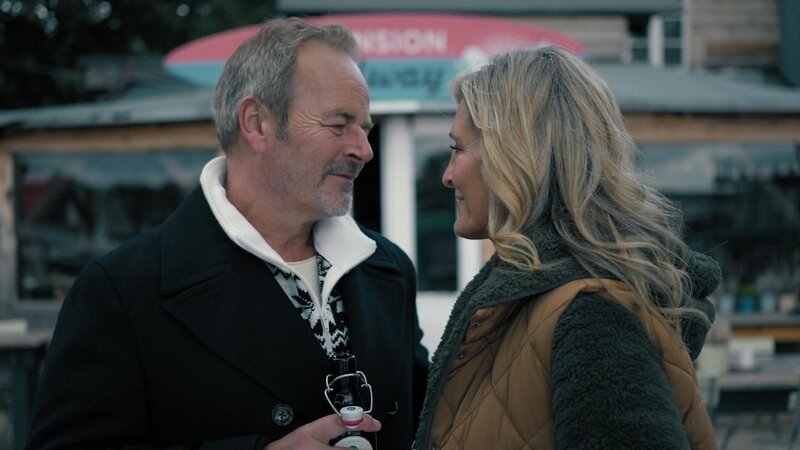 Harry Stein (Till Demtrøder); Nele Albertsen (Bianca Karsten) – Bild: SAT.1
