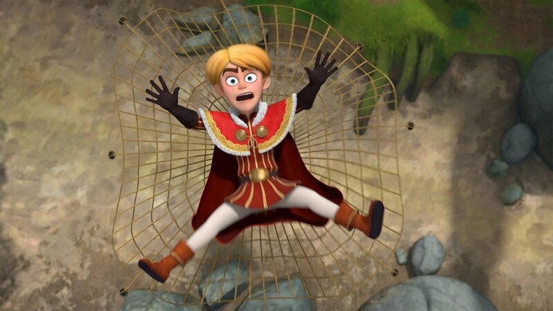 Prinz John ist offenbar entführt worden. Robin spürt ihn auf. – Bild: ZDF/​Method Animation/​ZDF Studios/​KidsMe