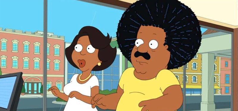 Donna Tubbs-Brown und Cleveland Brown. – Bild: FOX BROADCASTING