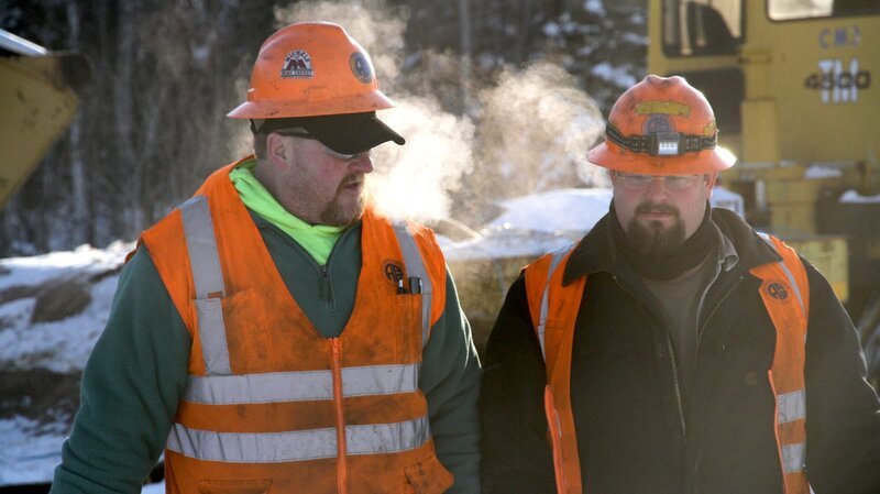 Cold raildroaders working. – Bild: Destination America /​ Photobank /​ Discovery Communications