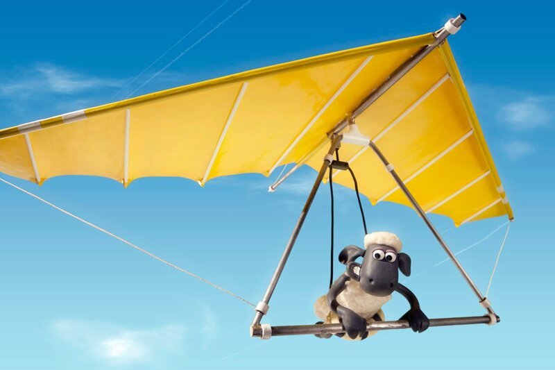 Shaun hat ein neues Verkehrsmittel. – Bild: WDR/​Aardman Animations Ltd.