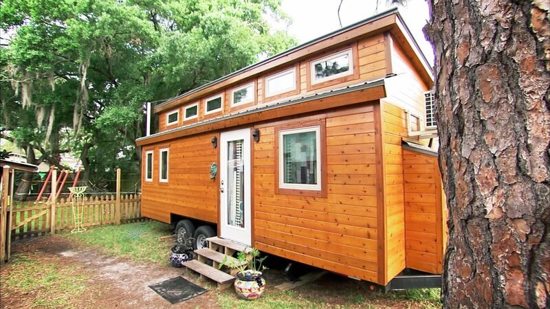 Stephanie built the house herself – in her grandmother’s garden. – Bild: HGTV