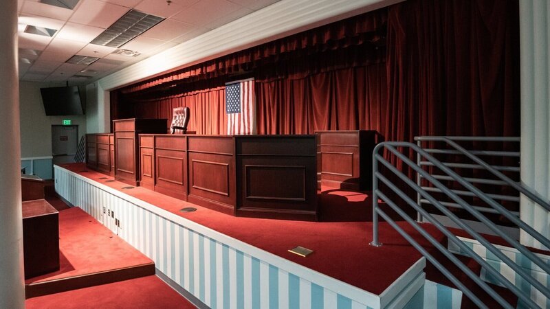 Der US-Regierungsbunker unter dem Greenbrier-Resort ist auf alles vorbereitet. – Bild: Phoenix Television