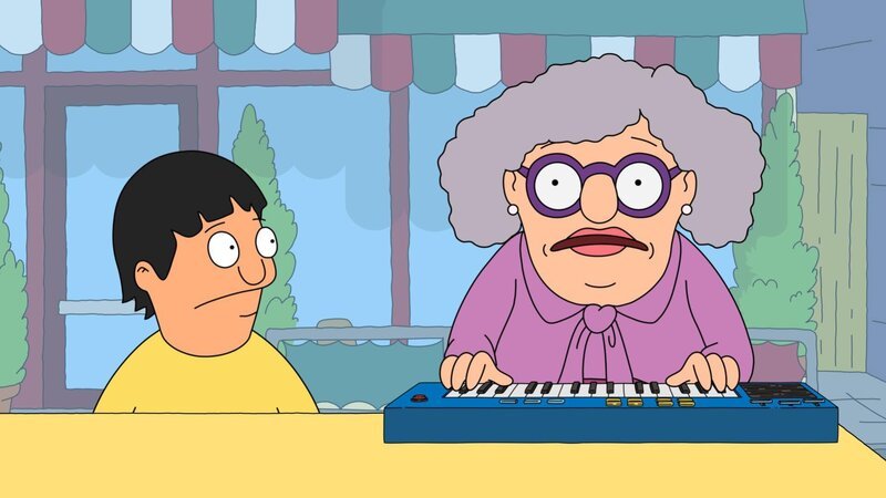 L-R: Gene, Ms. Merkin – Bild: ViacomCBS /​ BOB’S BURGERS