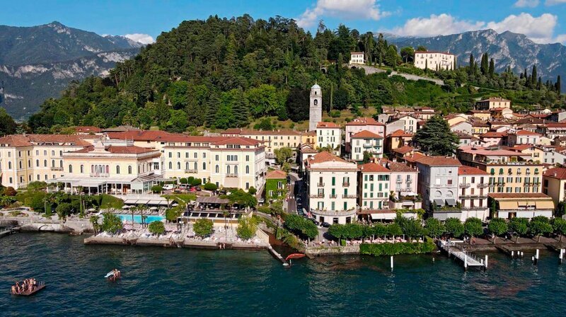 Bellagio, die Perle des Comer Sees. Das Städtchen liegt an der Spitze einer grünen Halbinsel. – Bild: phoenix/ZDF Bellagio, die Perle des Comer Sees. Das Städtchen liegt an der Spitze einer grünen Halbinsel. – Bild: phoenix/ZDF