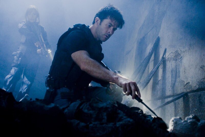 Lt. Colonel John Sheppard (Joe Flanigan) – Bild: MGM /​ SYFY