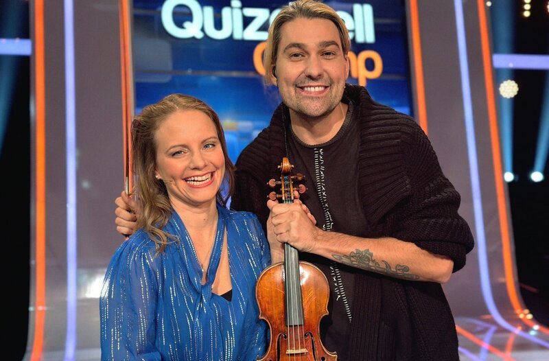 Team „Klassik“: Julia Fischer und David Garrett. – Bild: ARD/​ITV Studios