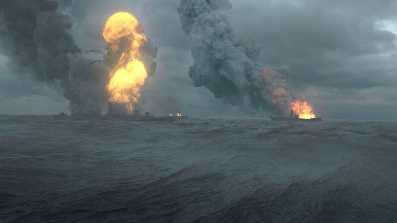 War Gamers – Heldinnen der Royal Navy Staffel1 EP _Der letzte Zug – Bild: zdf /​ © THE HISTORY CHANNEL /​ © MMXXII CURIOSITY INC /​ ZDF