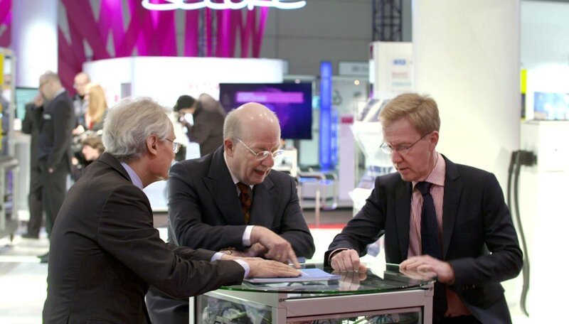 Die Erfinder von Industrie 4.0: v.l.n.r. Henning Kagermann, Wolfgang Wahlster und Wolf Dieter Lukas. – Bild: Spiegel TV Wissen (DE) / WDR / WDR Presse und Information/Bildk Die Erfinder von Industrie 4.0: v.l.n.r. Henning Kagermann, Wolfgang Wahlster und Wolf Dieter Lukas. – Bild: Spiegel TV Wissen (DE) / WDR / WDR Presse und Information/Bildk