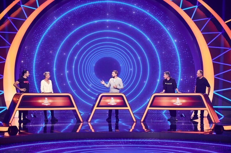(v.l.n.r.) Bülent Ceylan; Sonja Zietlow; Steven Gätjen; Michi Beck; Smudo – Bild: ProSiebenSat.1 Media SE